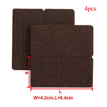 Load image into Gallery viewer, 8/16/24pcs/lot Chair Leg Pads Floor Protectors for Furniture Legs Table leg Covers Round Bottom Anti-Slip Pads Rubber Feet