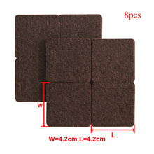 Load image into Gallery viewer, 8/16/24pcs/lot Chair Leg Pads Floor Protectors for Furniture Legs Table leg Covers Round Bottom Anti-Slip Pads Rubber Feet